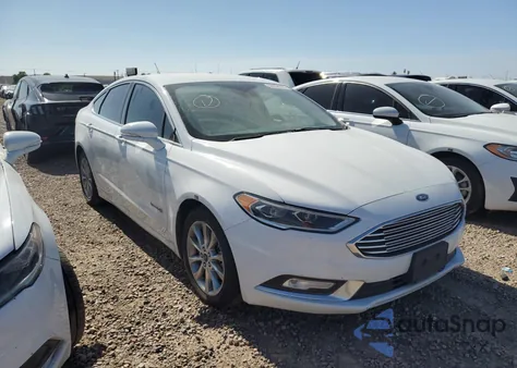 2017 Ford Fusion Se Hybrid z USA, uszkodzony, nr VIN 3FA6P0LU2HR409705
